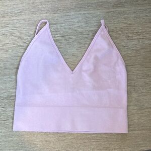 Bozzolo Pink Crop Top - brand new